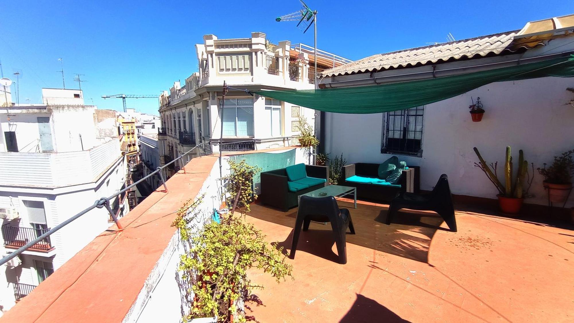 Preciosa Habitacion En Pleno Centro De Sevilla Ideal Para Hacer Turismo Y Vivir La Ciudad Exteriör bild